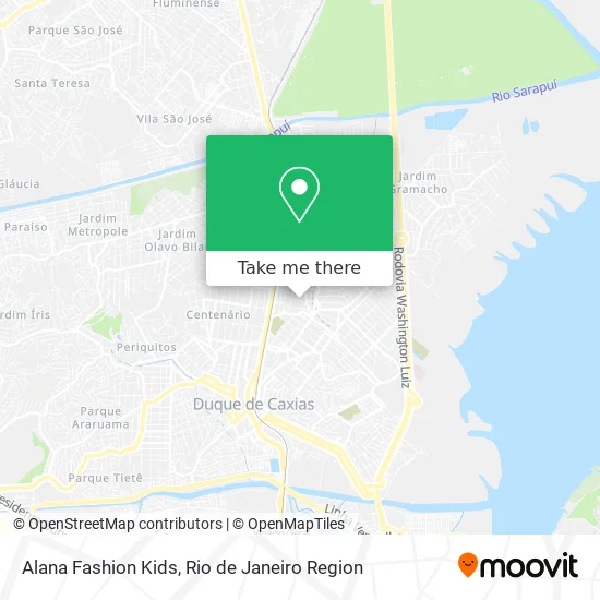 Alana Fashion Kids map