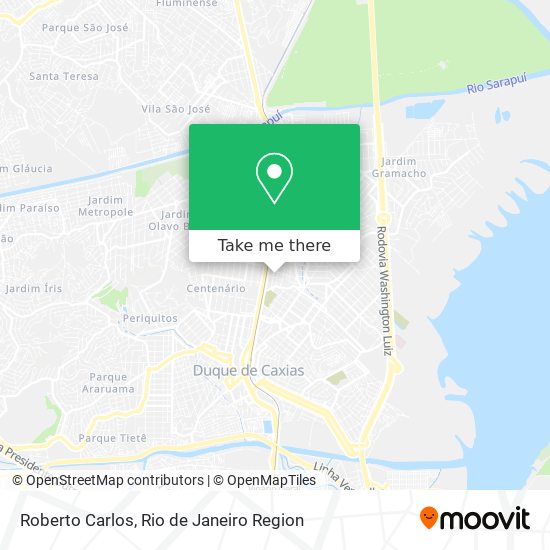Roberto Carlos map