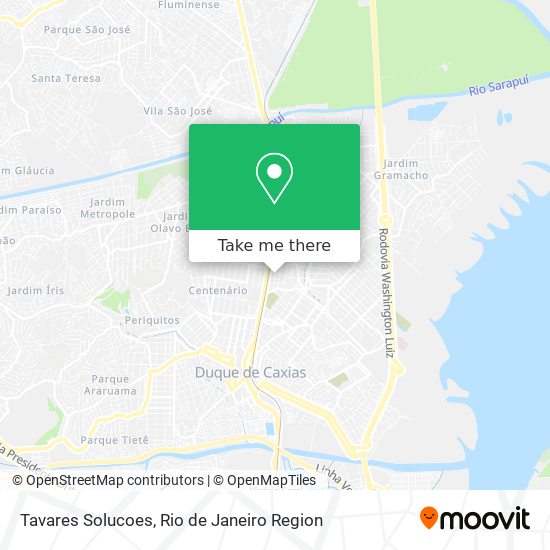 Tavares Solucoes map