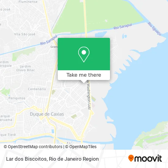 Lar dos Biscoitos map