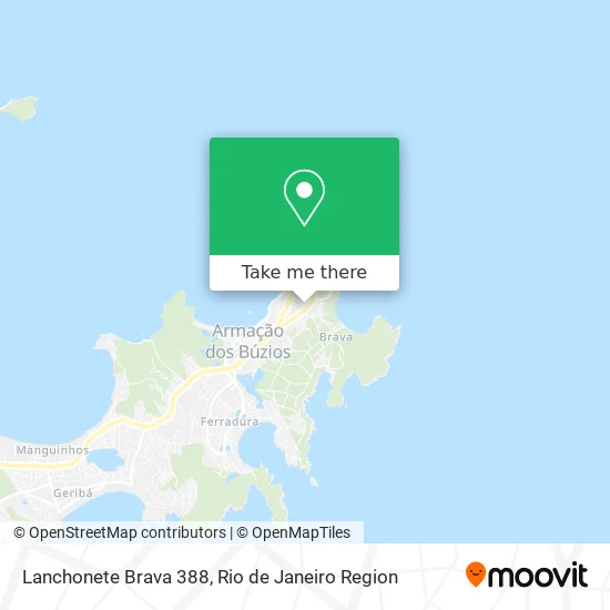 Lanchonete Brava 388 map