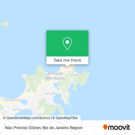 Não Preciso Glúten map