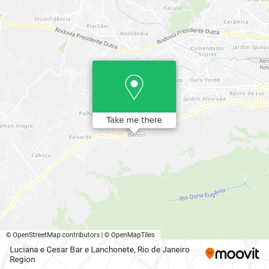 Luciana e Cesar Bar e Lanchonete map