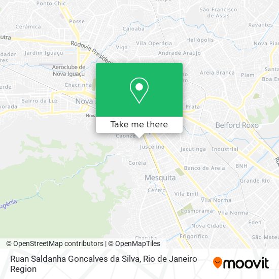 Mapa Ruan Saldanha Goncalves da Silva