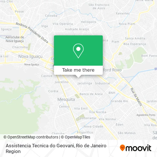 Assistencia Tecnica do Geovani map