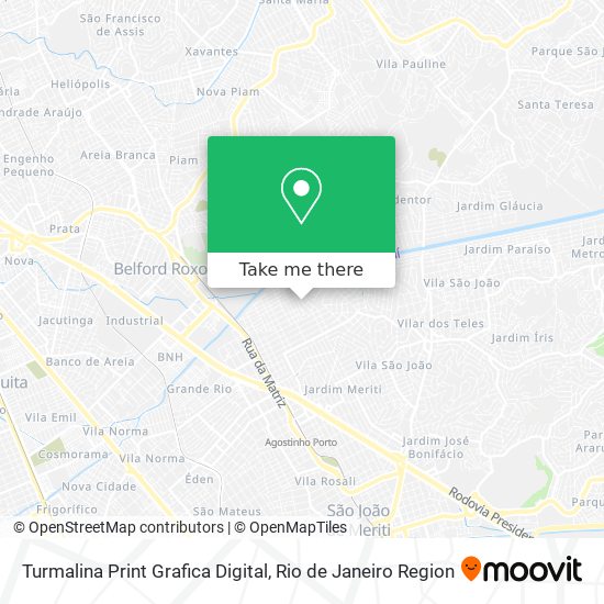 Turmalina Print Grafica Digital map