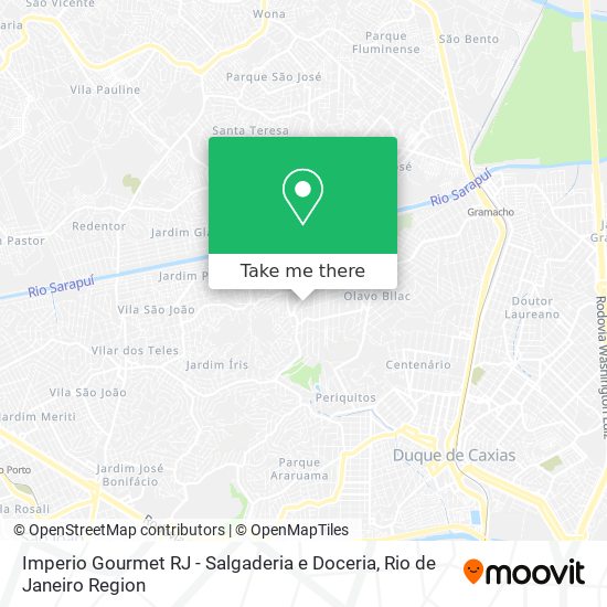 Imperio Gourmet RJ - Salgaderia e Doceria map