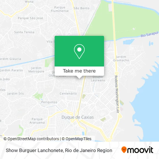 Show Burguer Lanchonete map