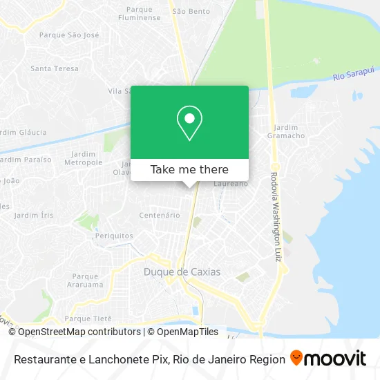 Restaurante e Lanchonete Pix map
