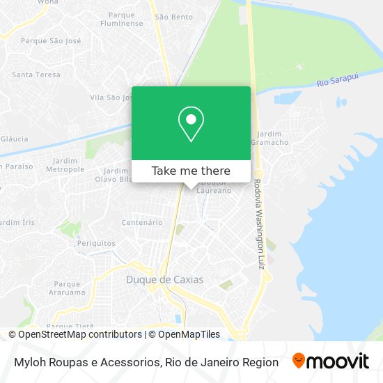 Mapa Myloh Roupas e Acessorios