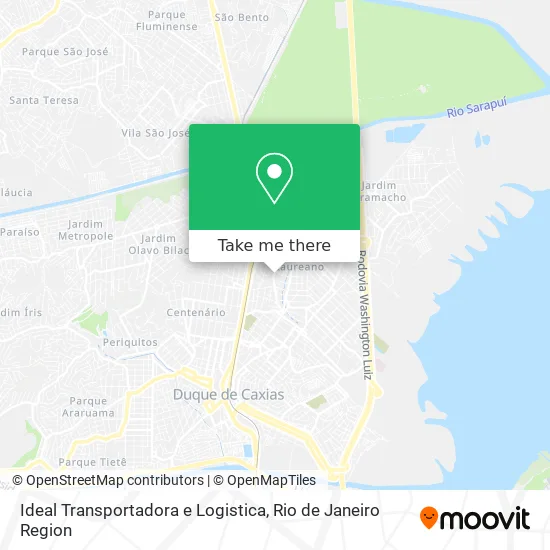 Ideal Transportadora e Logistica map