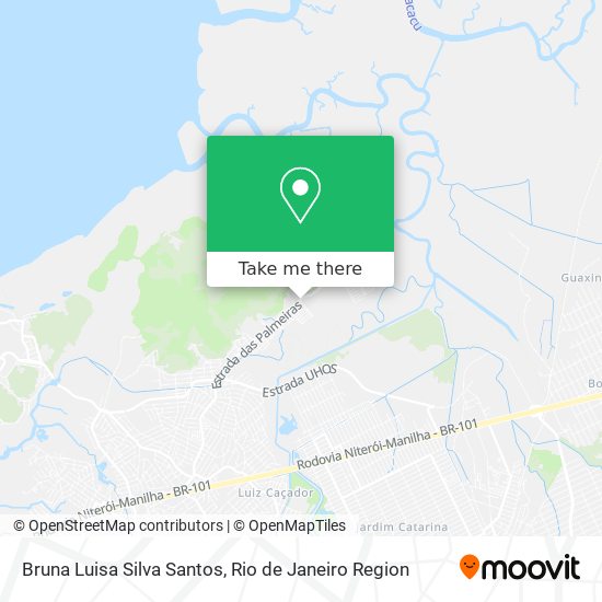 Bruna Luisa Silva Santos map