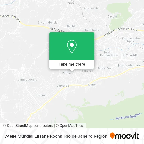 Atelie Mundial Elisane Rocha map