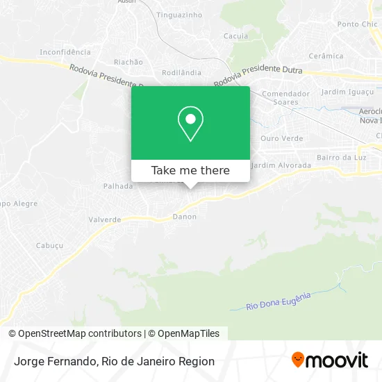 Jorge Fernando map