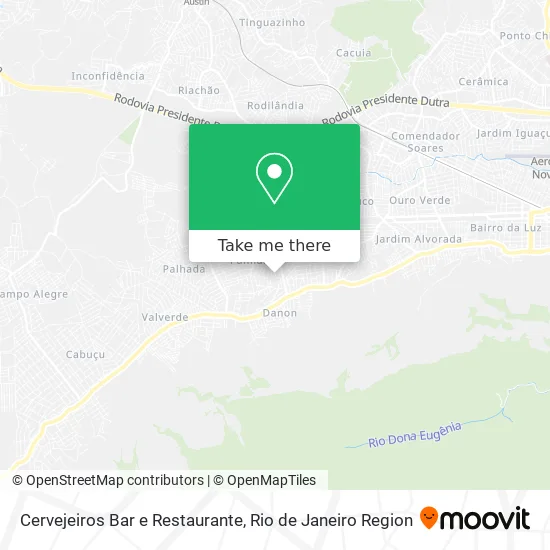 Cervejeiros Bar e Restaurante map