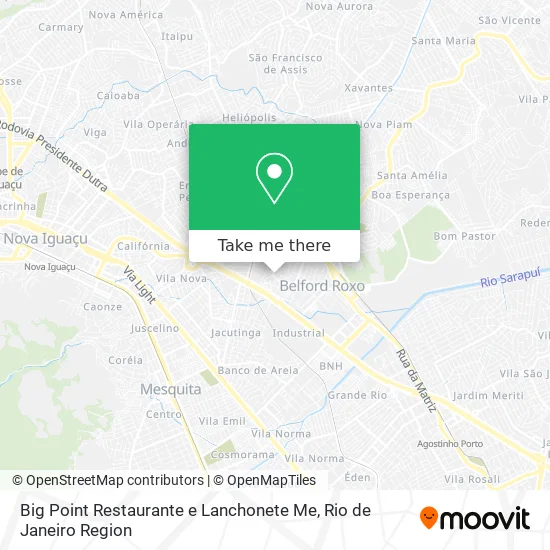 Big Point Restaurante e Lanchonete Me map