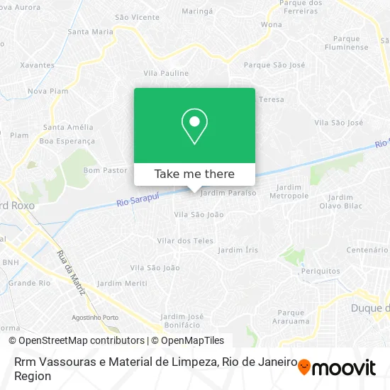 Rrm Vassouras e Material de Limpeza map