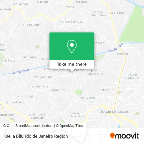 Bella Biju map
