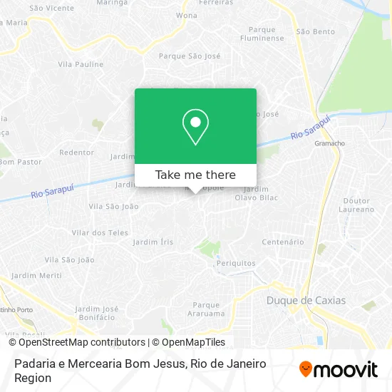 Padaria e Mercearia Bom Jesus map
