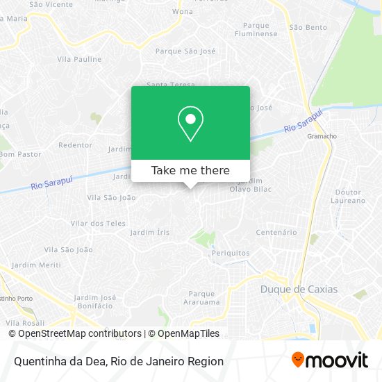 Quentinha da Dea map