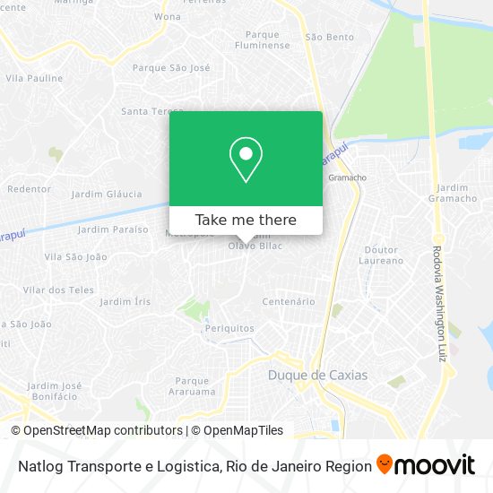 Mapa Natlog Transporte e Logistica
