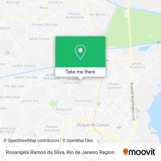 Rosangela Ramos da Silva map