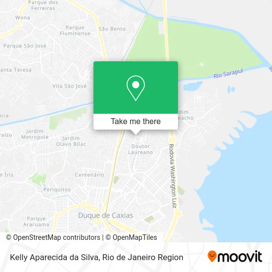 Kelly Aparecida da Silva map