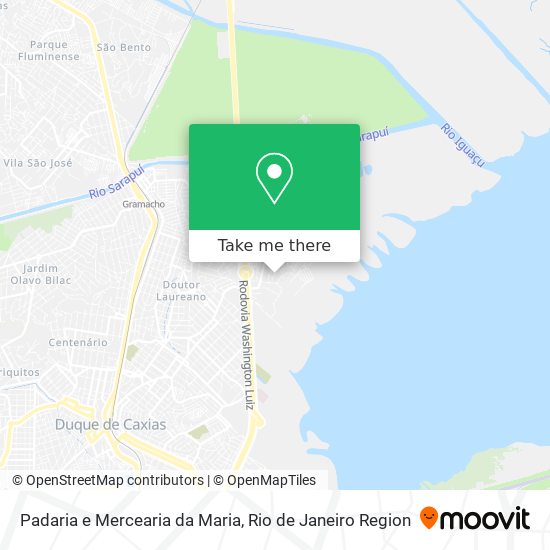 Padaria e Mercearia da Maria map