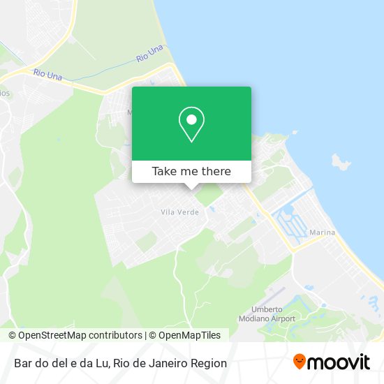 Bar do del e da Lu map