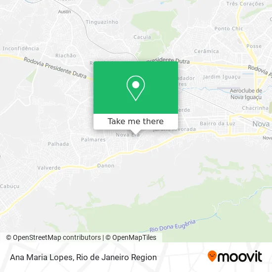 Ana Maria Lopes map