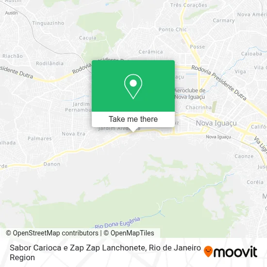 Sabor Carioca e Zap Zap Lanchonete map