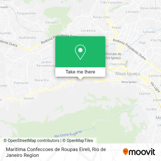 Maritima Confeccoes de Roupas Eireli map