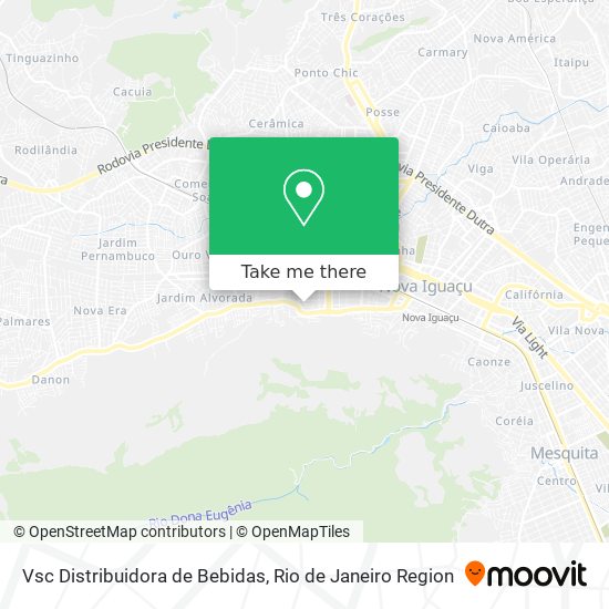 Vsc Distribuidora de Bebidas map