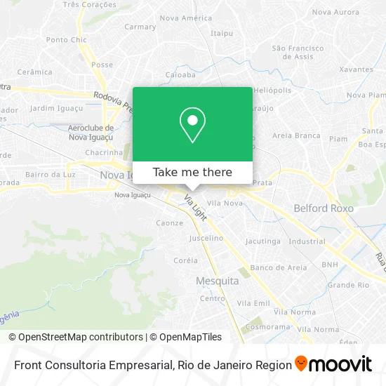 Front Consultoria Empresarial map