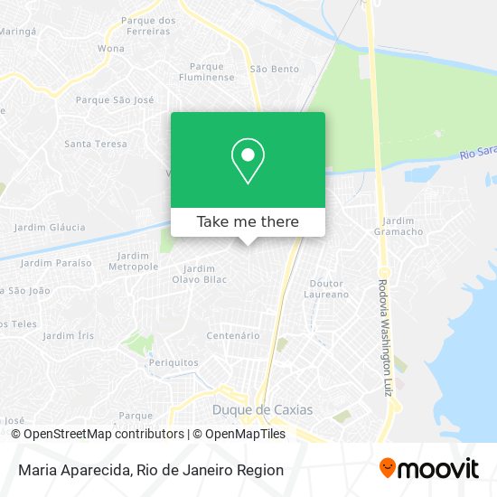 Maria Aparecida map