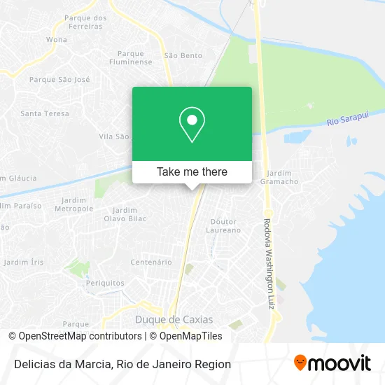 Delicias da Marcia map