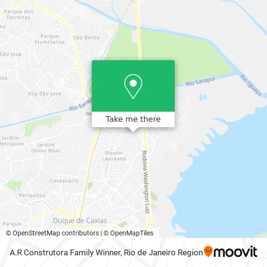 A.R Construtora Family Winner map