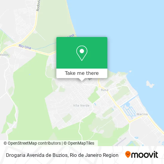 Drogaria Avenida de Buzios map