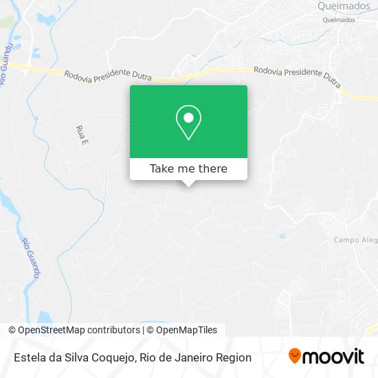 Estela da Silva Coquejo map