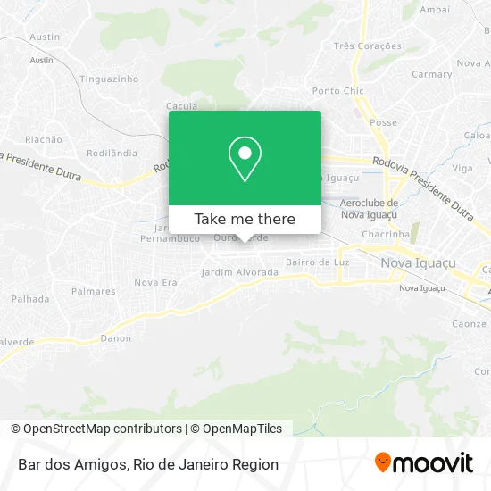 Bar dos Amigos map