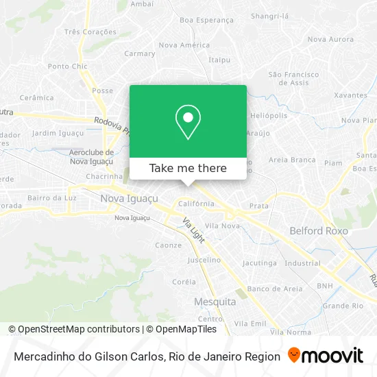 Mercadinho do Gilson Carlos map