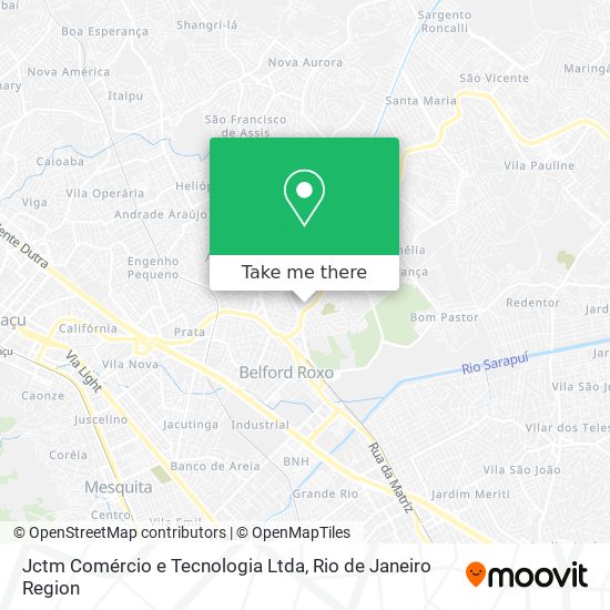 Jctm Comércio e Tecnologia Ltda map