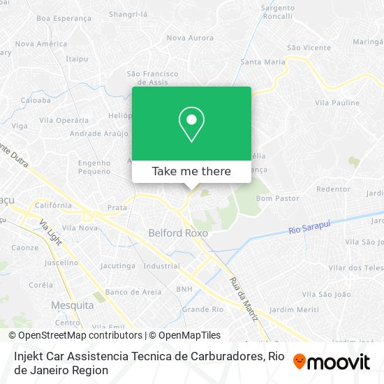 Mapa Injekt Car Assistencia Tecnica de Carburadores