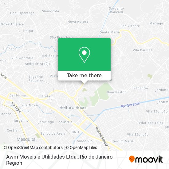 Awm Moveis e Utilidades Ltda. map