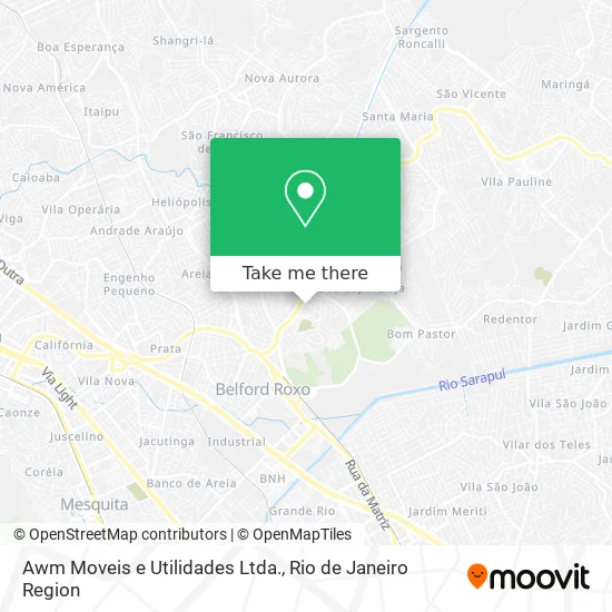 Awm Moveis e Utilidades Ltda. map