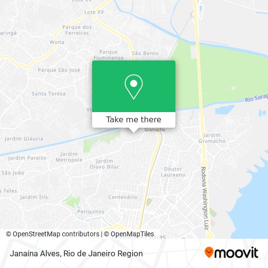 Janaína Alves map