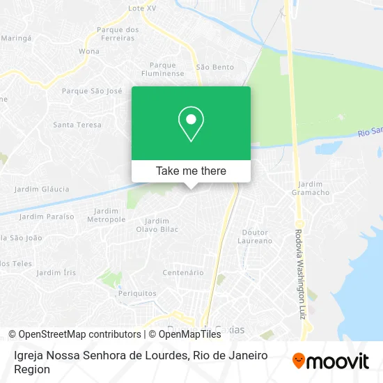 Igreja Nossa Senhora de Lourdes map