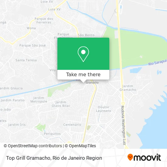 Top Grill Gramacho map
