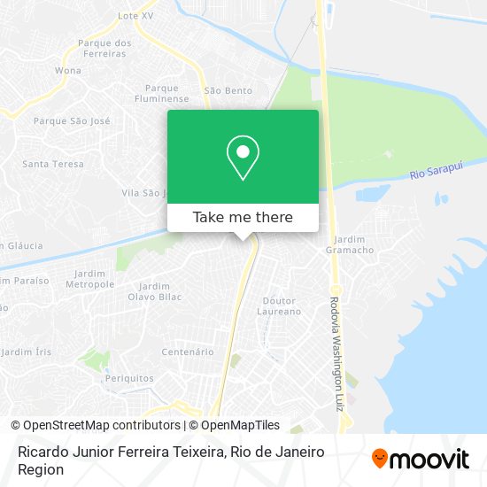 Ricardo Junior Ferreira Teixeira map