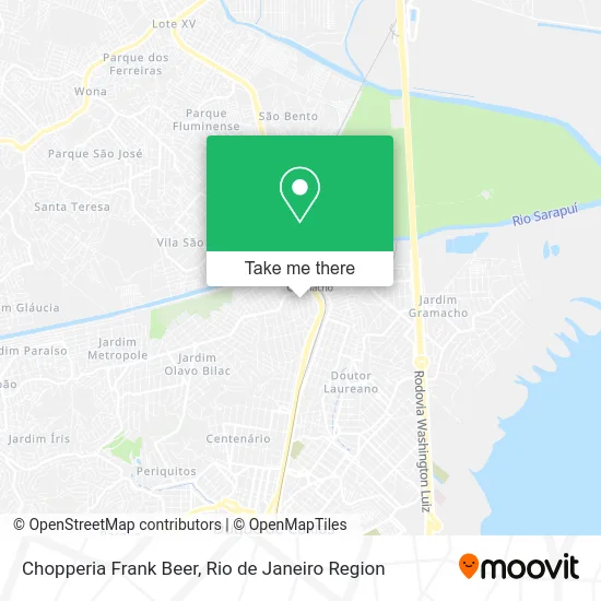 Chopperia Frank Beer map